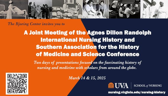 2025 Nursing History Conference - SAHMS and the Randolph International Nursing History Conference