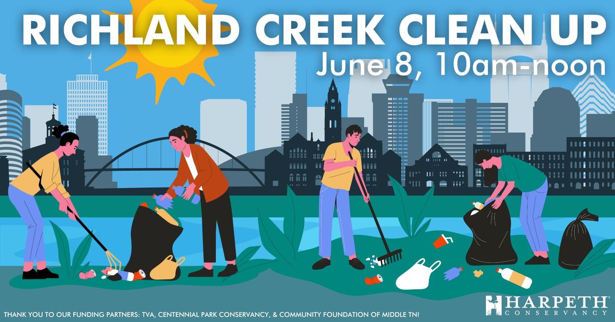 Richland Creek Clean Up