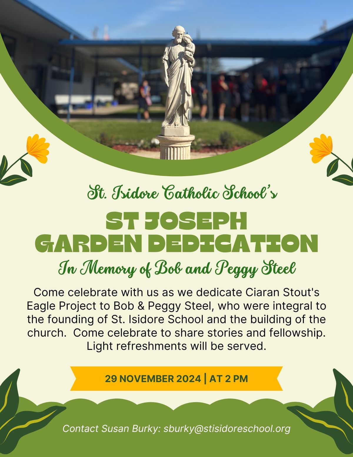 St. Joseph Garden Dedication