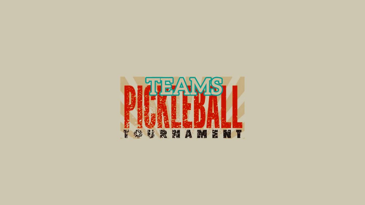 Game Set Match Team's Pickleball Tournament 