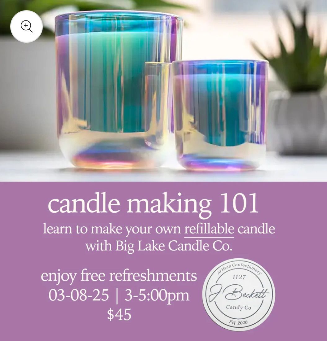 Candle Making 101 Class 