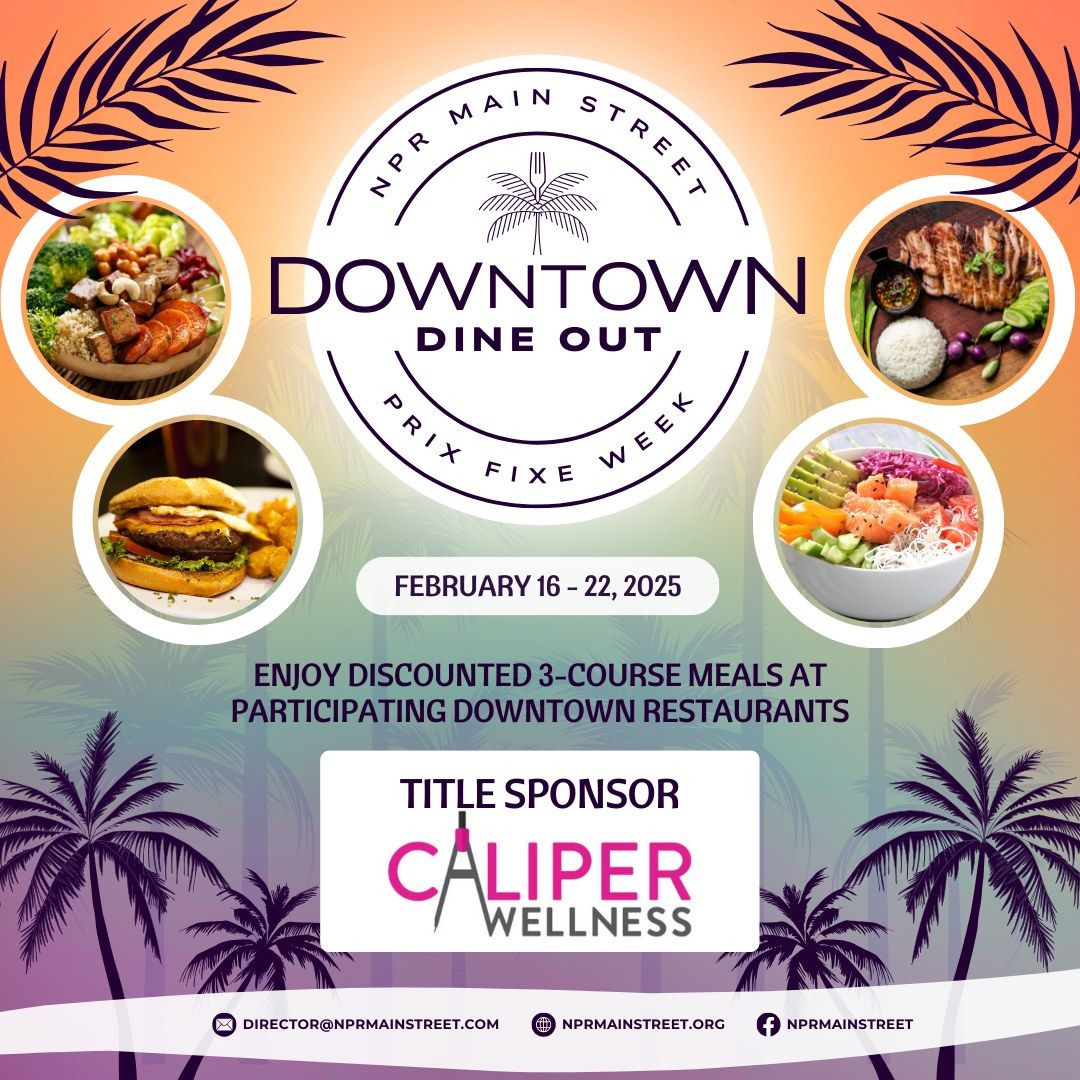 Downtown Dine Out : Presented by New Port Richey Main Street, Inc.