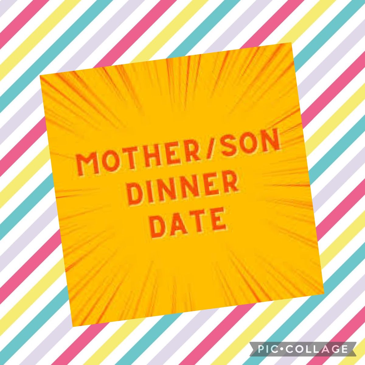 Mother\/Son Dinner Date 