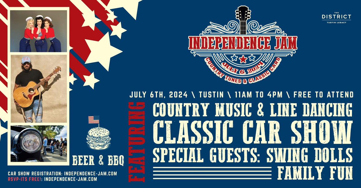 Independence Jam - Country Music, Line Dancing, BBQ and Classic Cars
