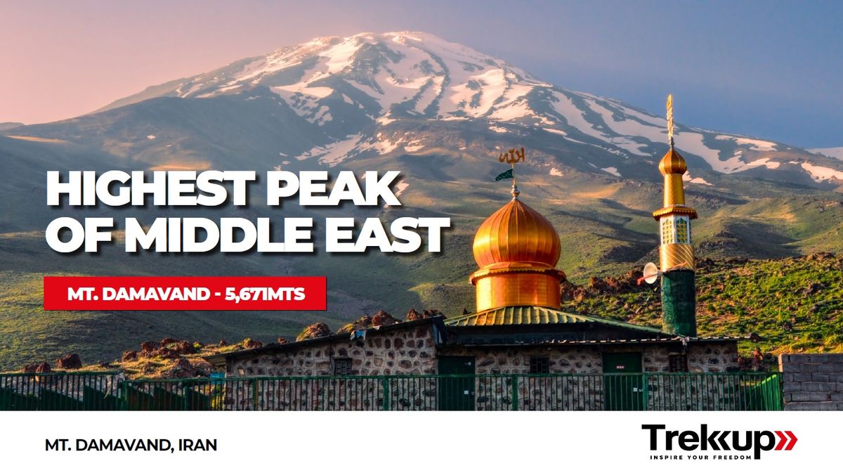 Damavand 2024 | Eid Break at The Highest Peak of Middle East 5,671mts, Iran