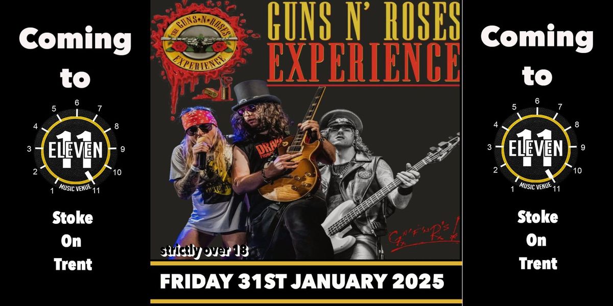 The Guns n roses experience live at Eleven Stoke