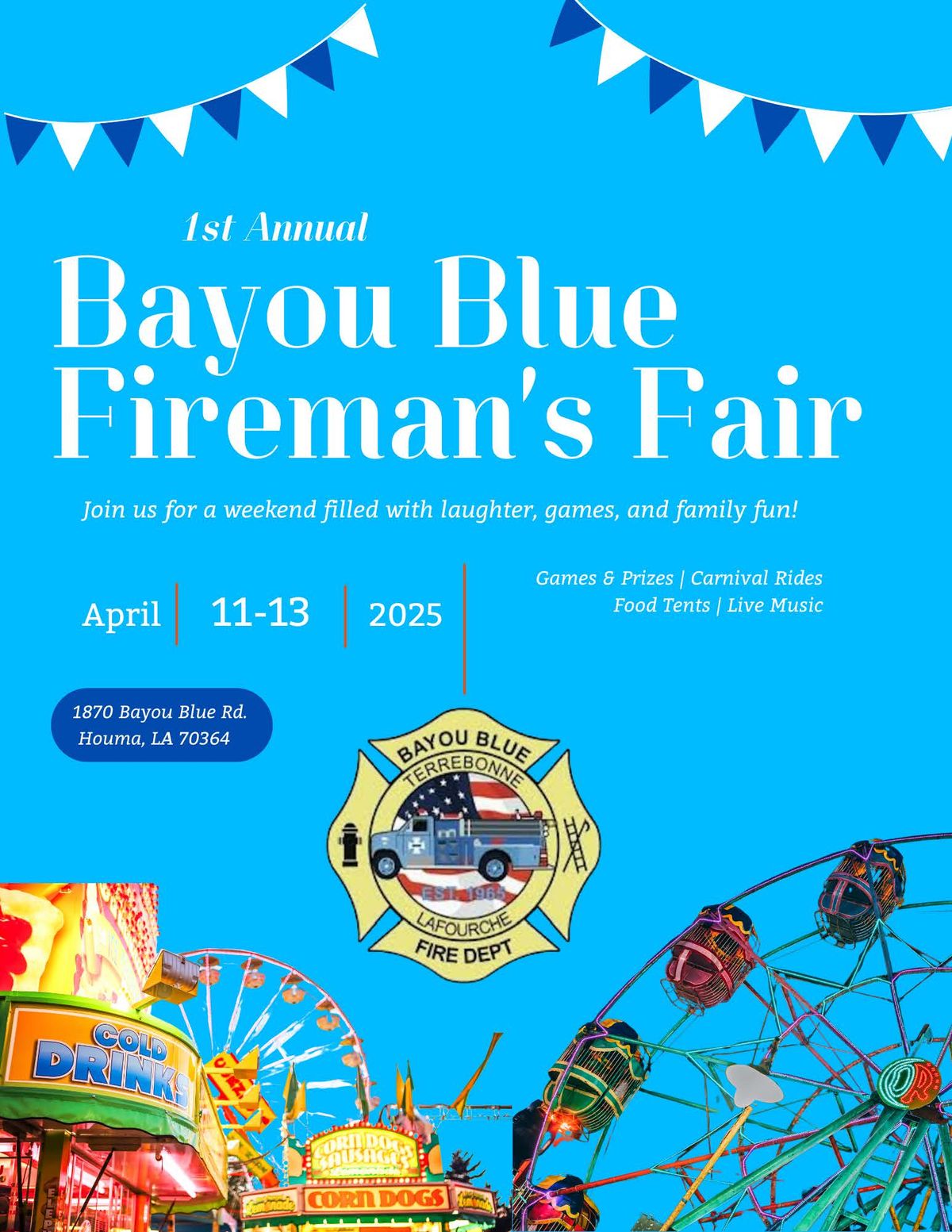 Bayou Blue Firemen's Fair