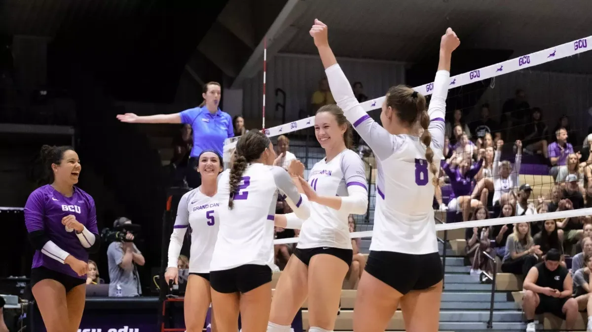 Grand Canyon Lopes at California Baptist Lancers Womens Volleyball