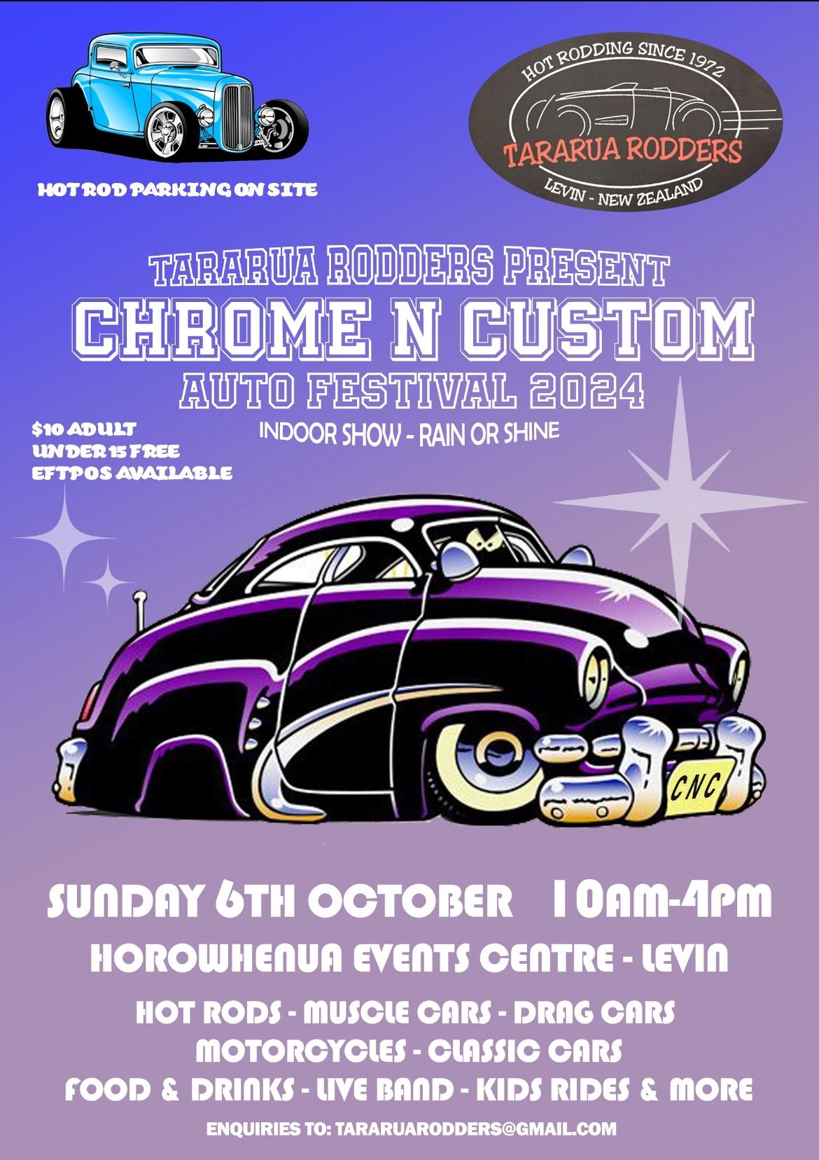 Tararua Rodders Chrome n Custom Show 