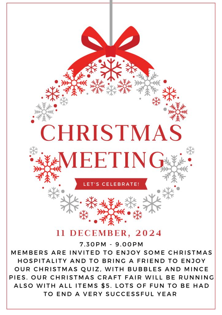 Christmas meeting