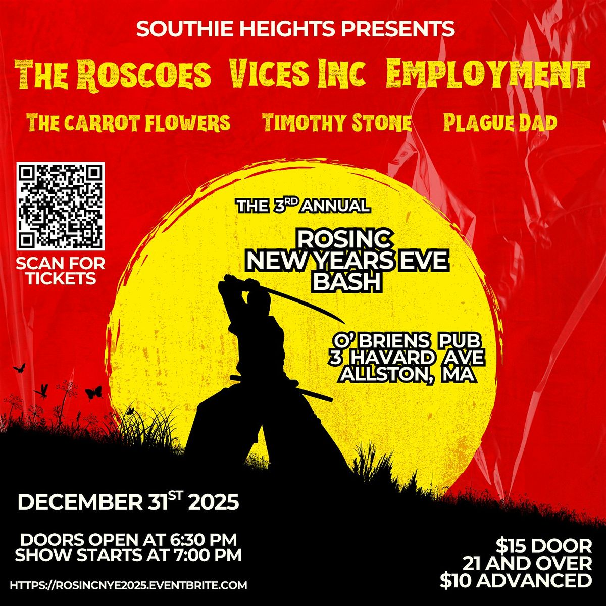 The 3rd Annual RosInc New Years Eve Bash