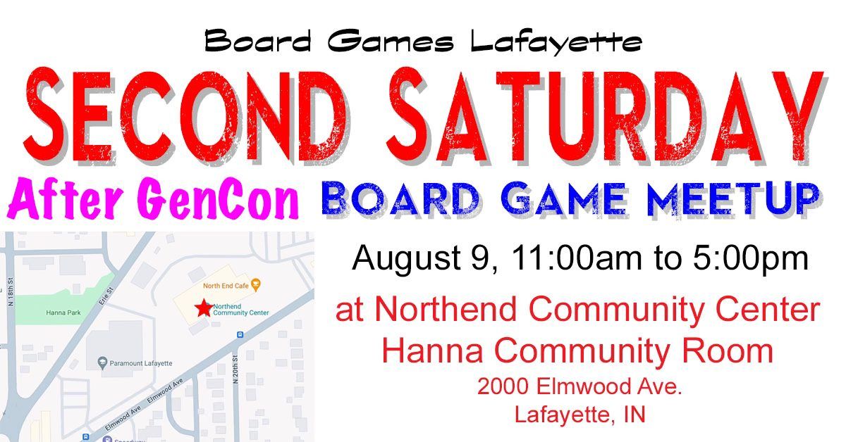 2nd Annual After Gen Con Second Saturday