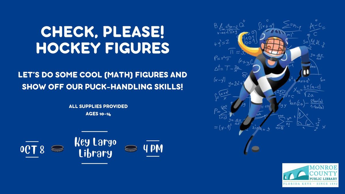 Check, Please! Hockey Figures (STEM)