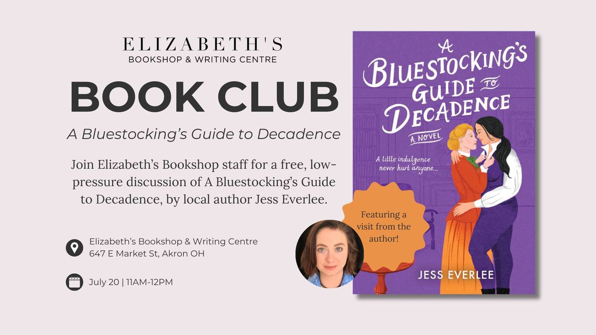 Book Club: "A Bluestocking's Guide to Decadence"