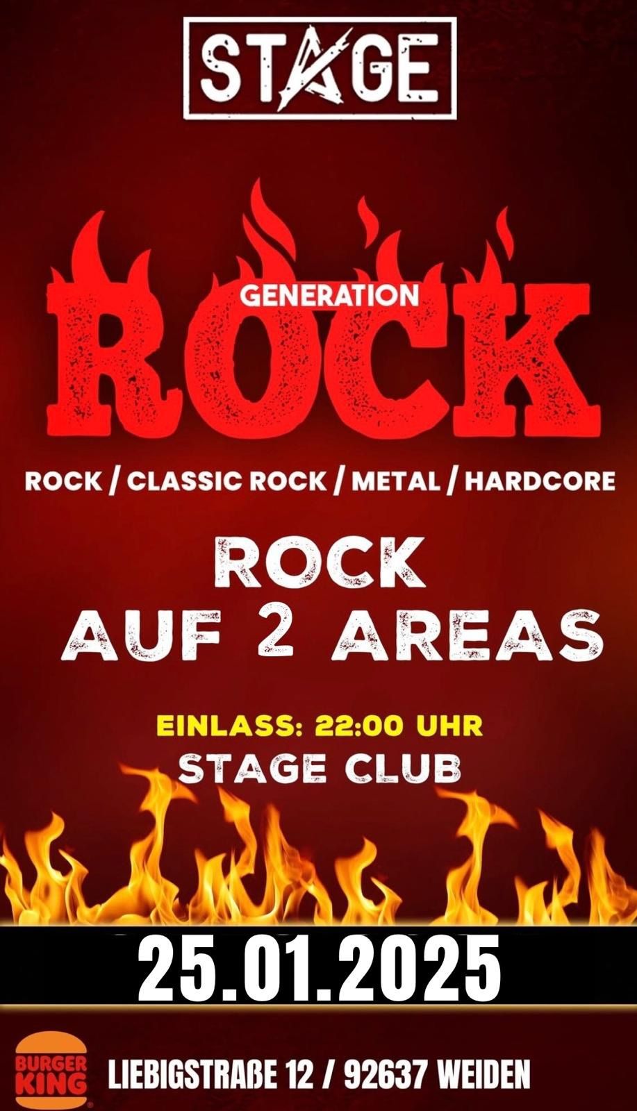 STAGE - GENERATION ROCK - AUF 2 AREAS