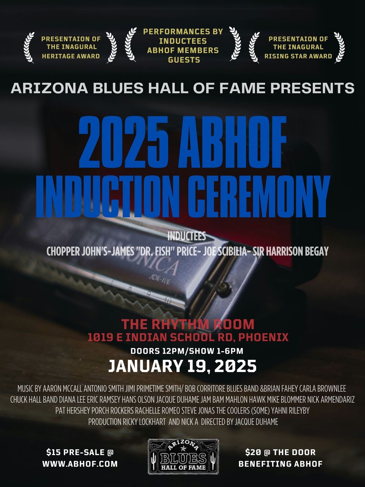 ABHOF 2025 Induction Ceremony