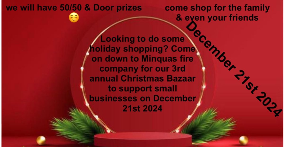 3rd Annual Christmas Bazaar 