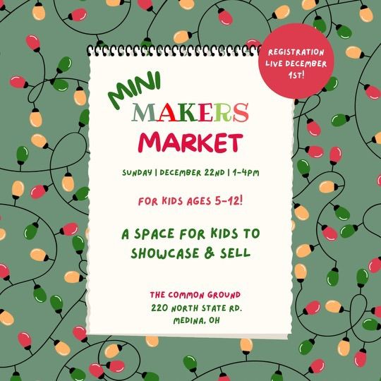 Christmas Mini Makers Market \ud83c\udf84\ud83d\udd8d\ufe0f