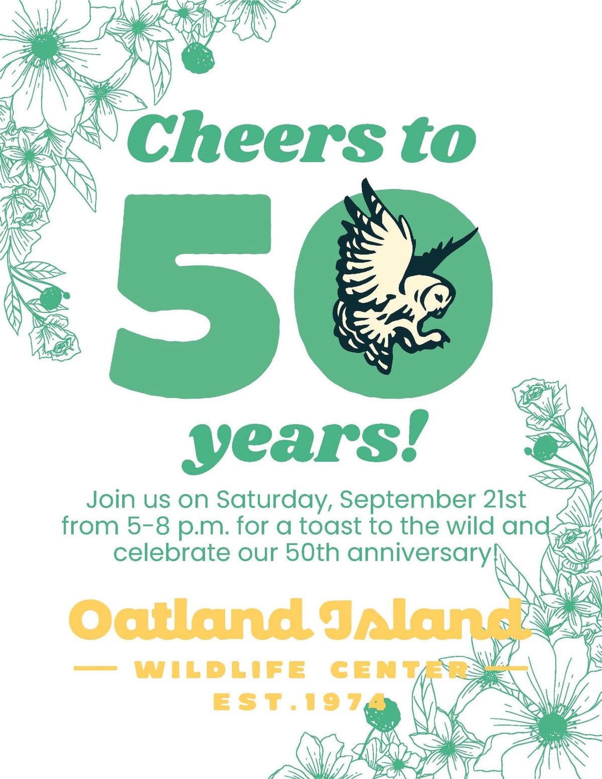 Oatland Island Wildlife Center's 50th Anniversary Party!