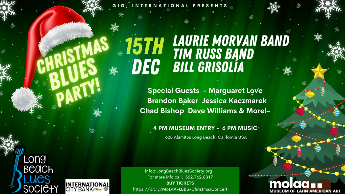 Christmas Blues at Dixie Center for the Arts