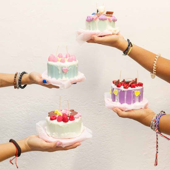 Taller de velas de reposter\u00eda en Des Candles Studio