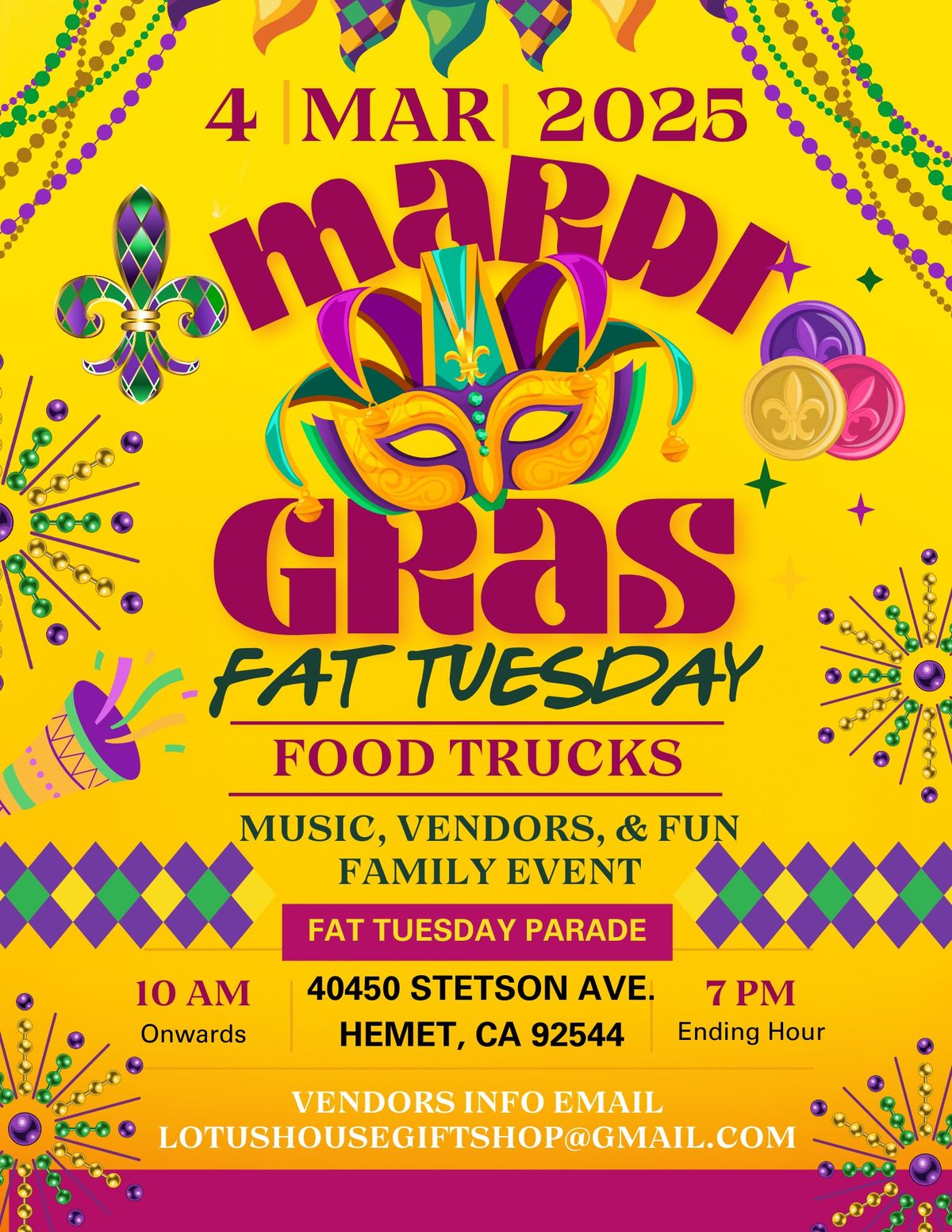 Mardi Gras Community Event