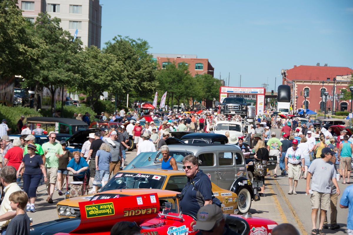 Great Race Evening Stop - Moline, IL