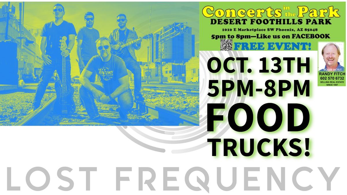 Lost Frequency Concerts In The Park! (Oct 13th)