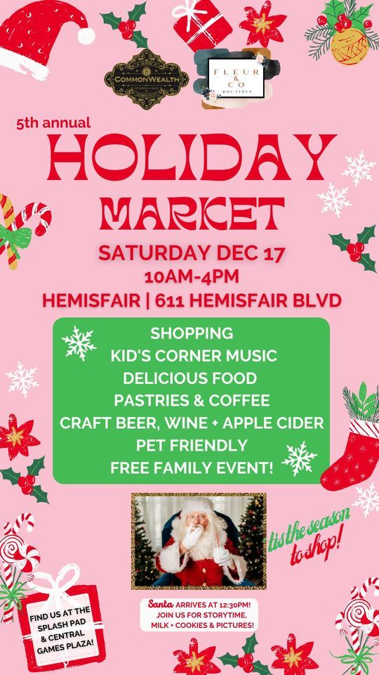 5th Annual Holiday Market! 