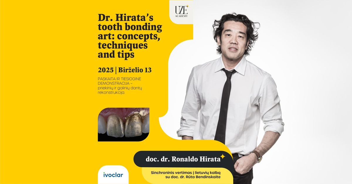 Dr. Hirata\u2019s tooth bonding art: concepts, techniques and tips