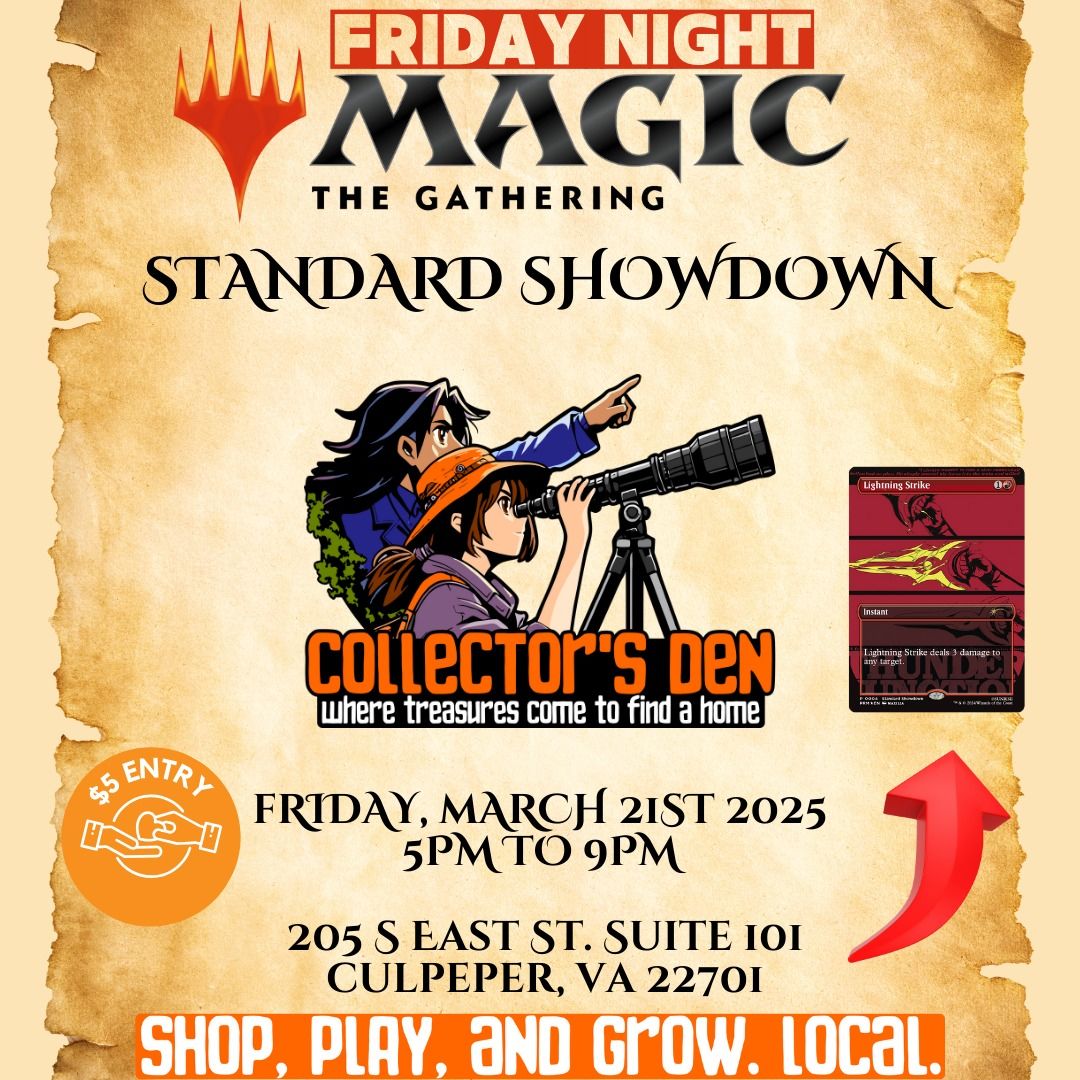 Magic The Gathering @Collector's Den Standard Showdown