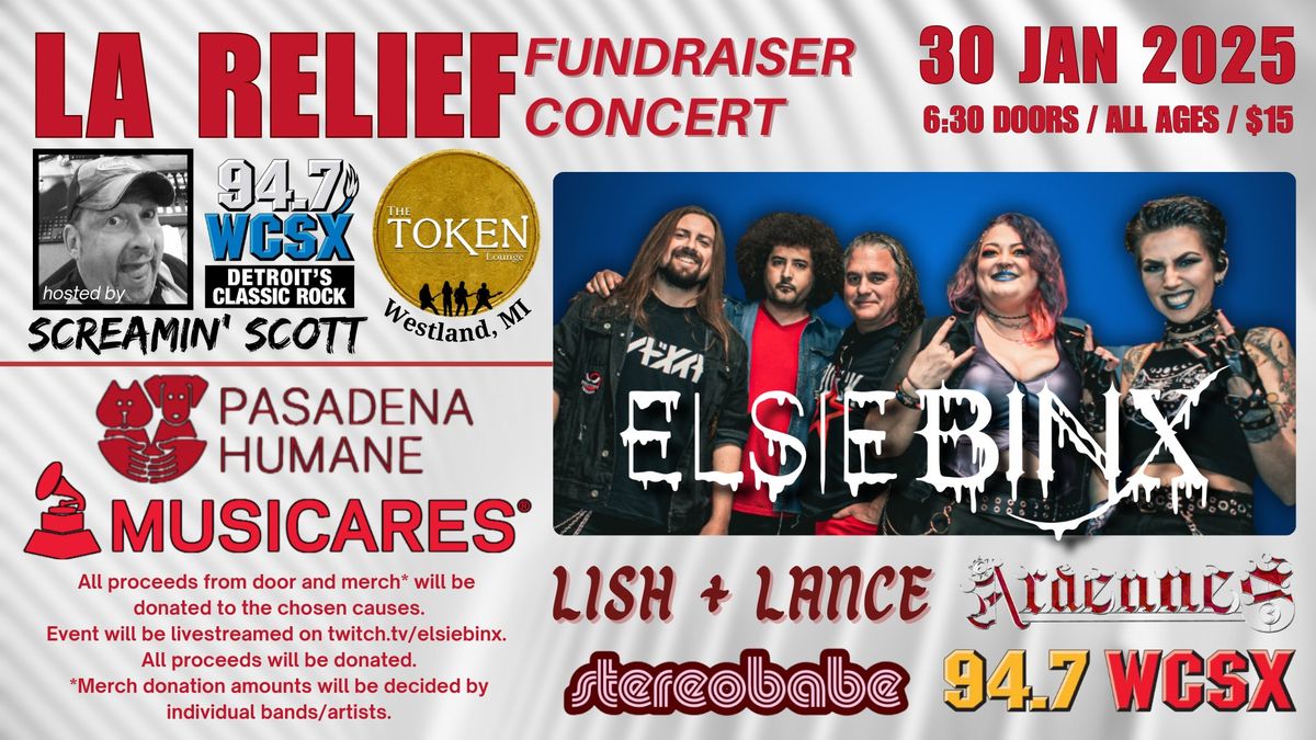 LA Relief Fundraiser Concert for MusiCares + Pasadena Humane