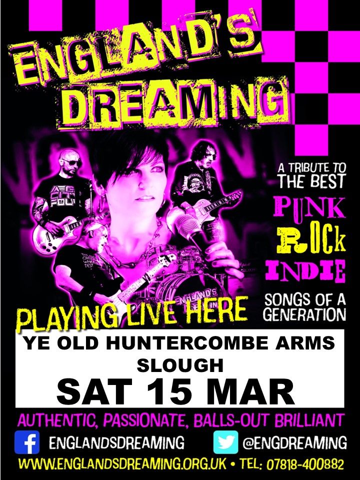 England's Dreaming Gig at Ye Olde Huntercombe Arms, Slough