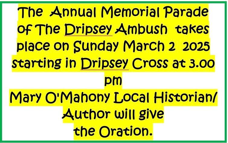 Dripsey Ambush Parade