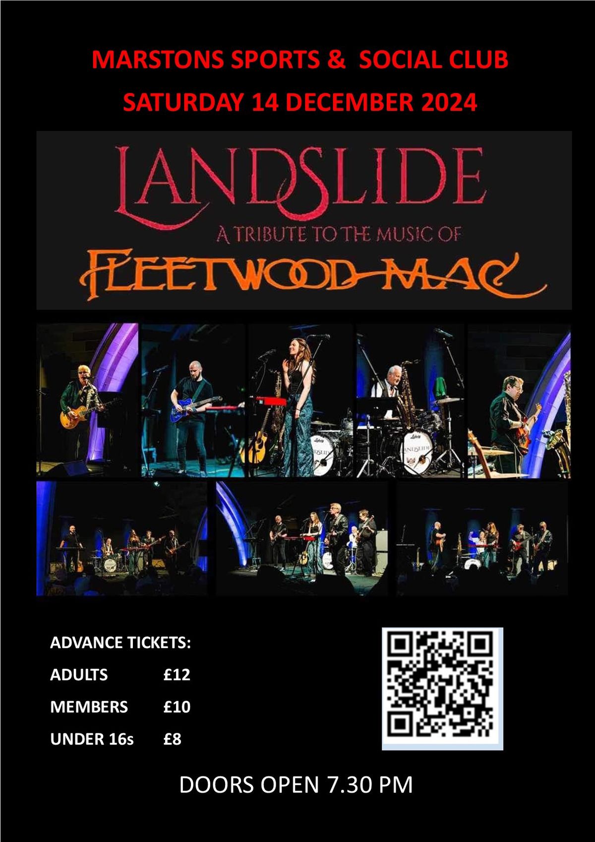 Landslide - A tribute to Fleetwood Mac .