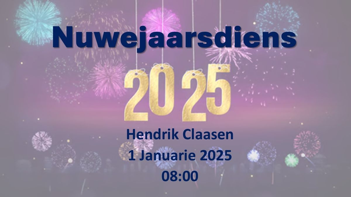 Nuwejaarsdiens