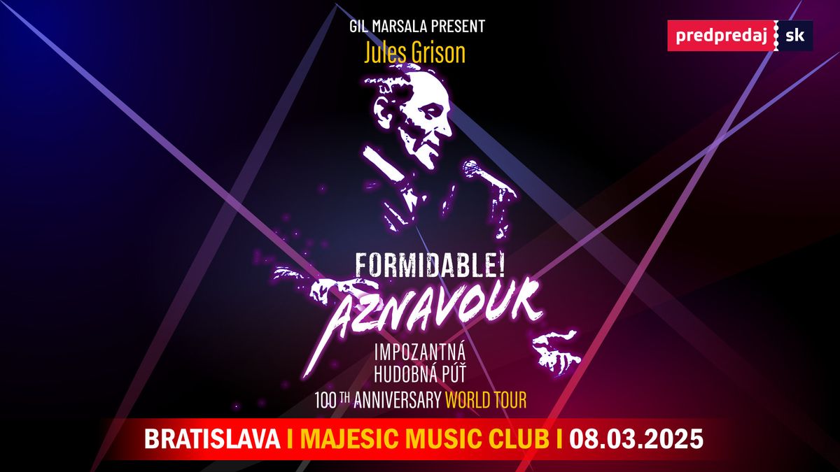 FORMIDABLE AZNAVOUR - MUSICAL JOURNEY