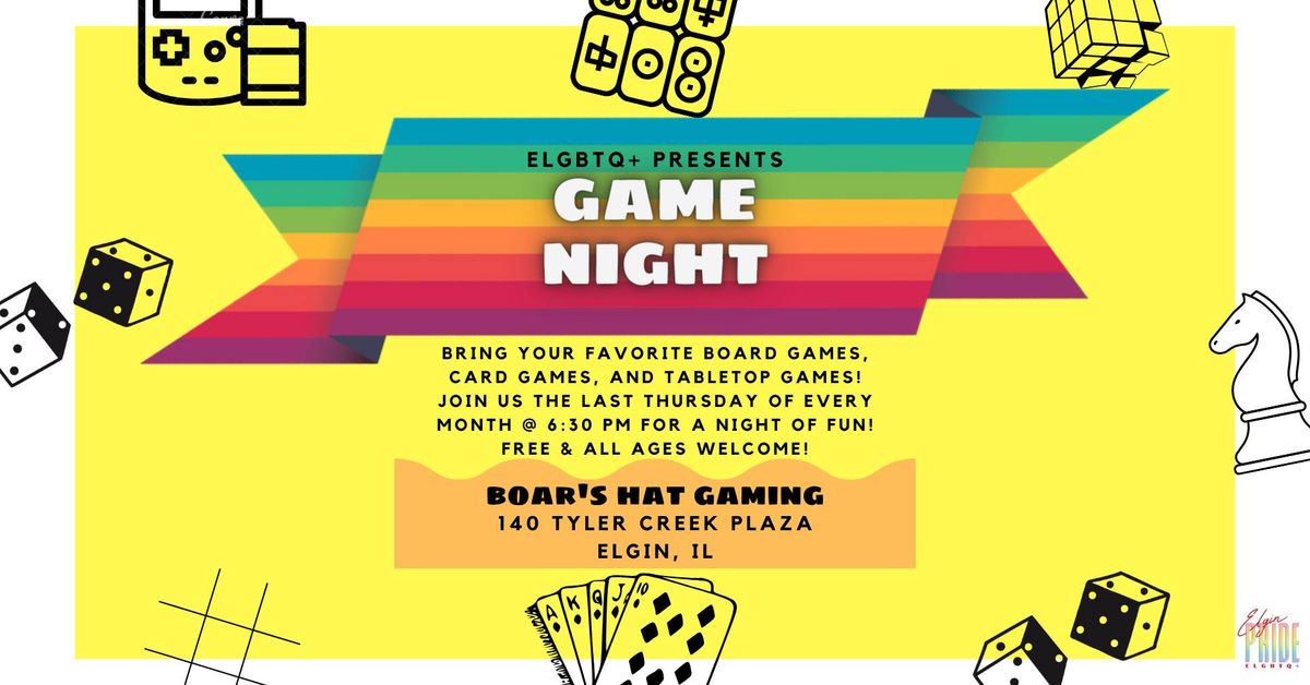 ELGbtq+ | Game Night