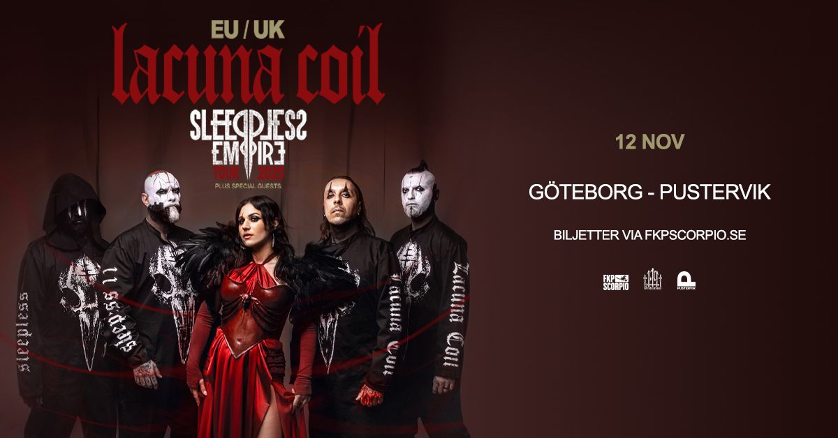 Lacuna Coil + Special Guest: Nonpoint | G\u00f6teborg