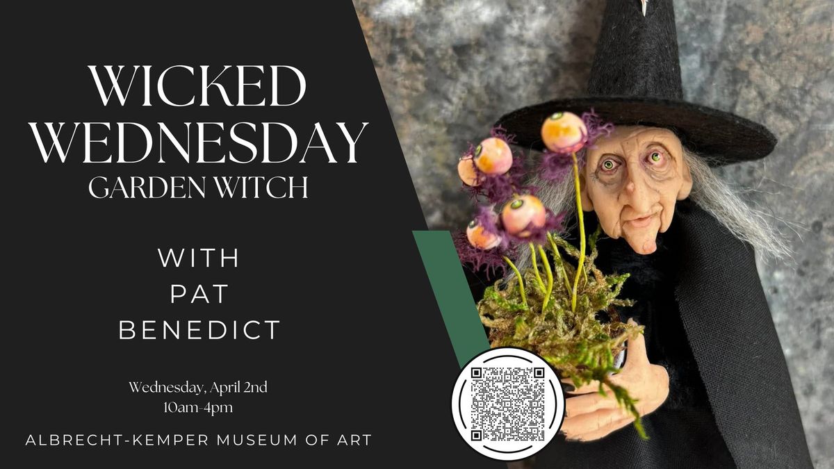 Wicked Wednesday: Garden Witch with Pat Benedict