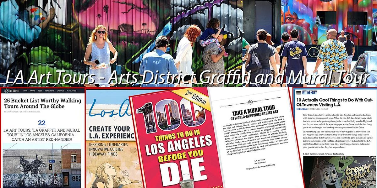 Los Angeles Arts District Graffiti and Mural Walking Tour