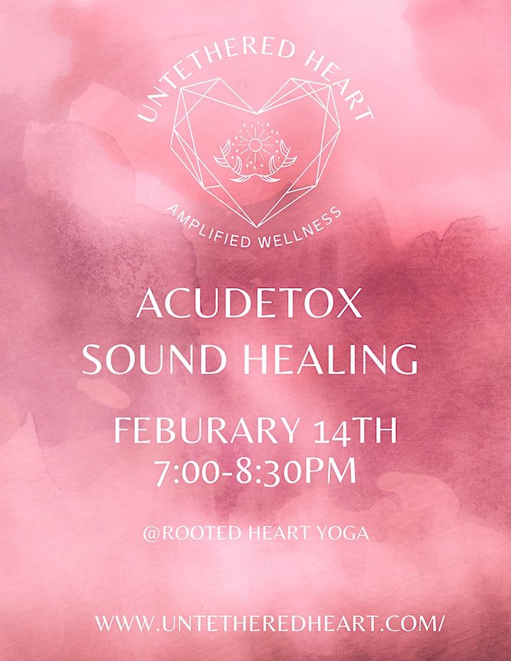 Acudetox Sound Healing Tickets, Rooted Heart Yoga and Wellness, Denver ...