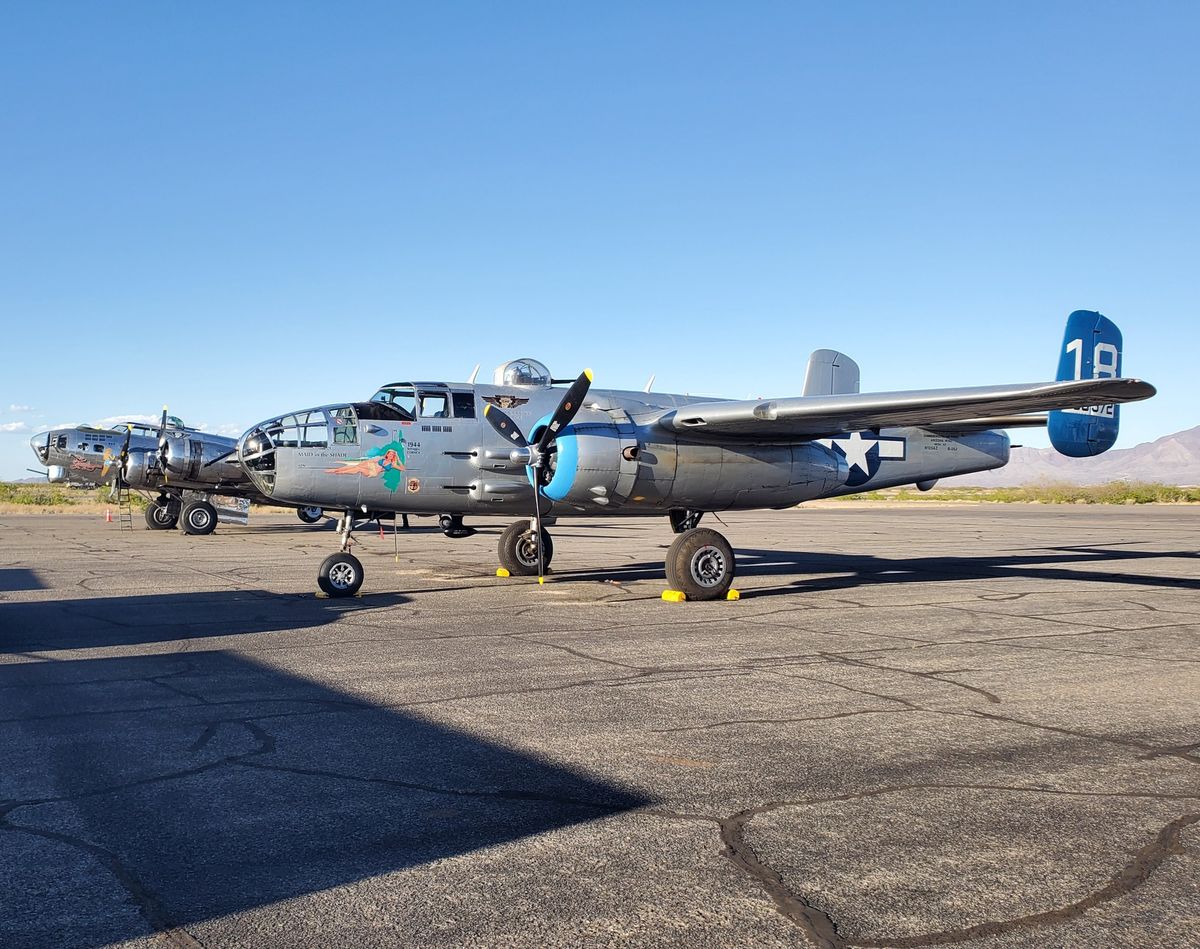 Ride the B-17 and B-25 in Gatineau, QC