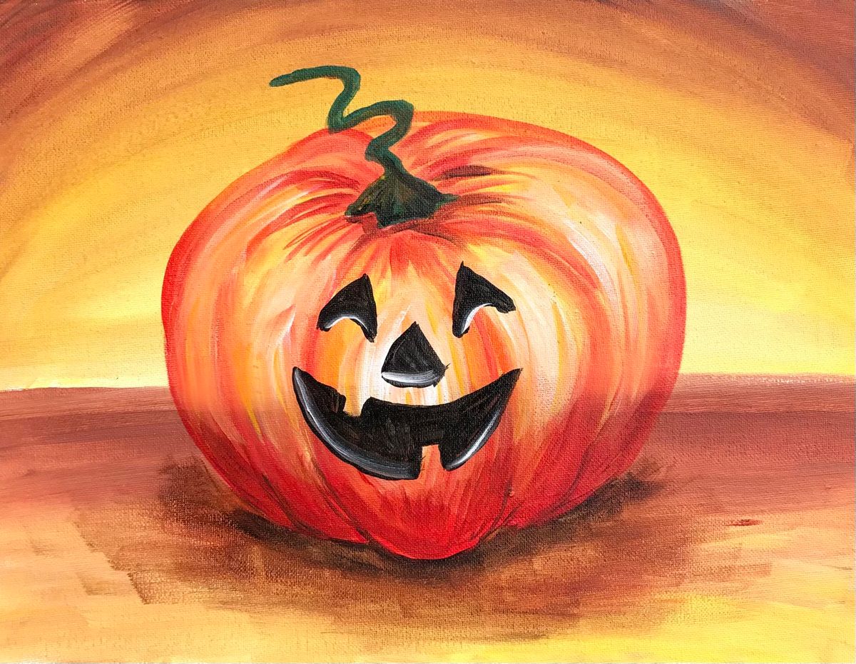 Join Brush Party for a family event to paint 'Jolly Jack O'Lantern' in High Wycombe