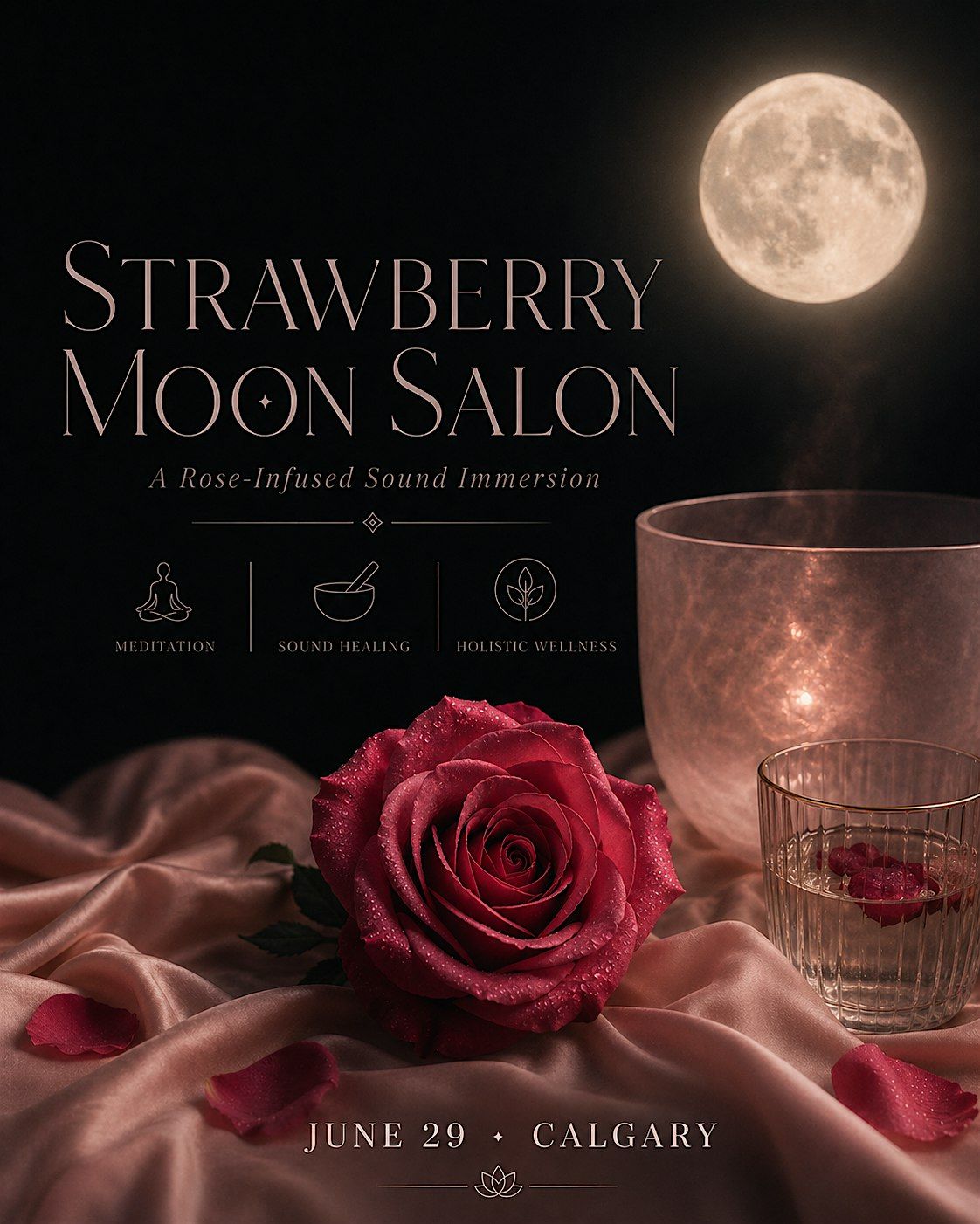 Strawberry Moon Salon: A Rose-Infused Sound Immersion