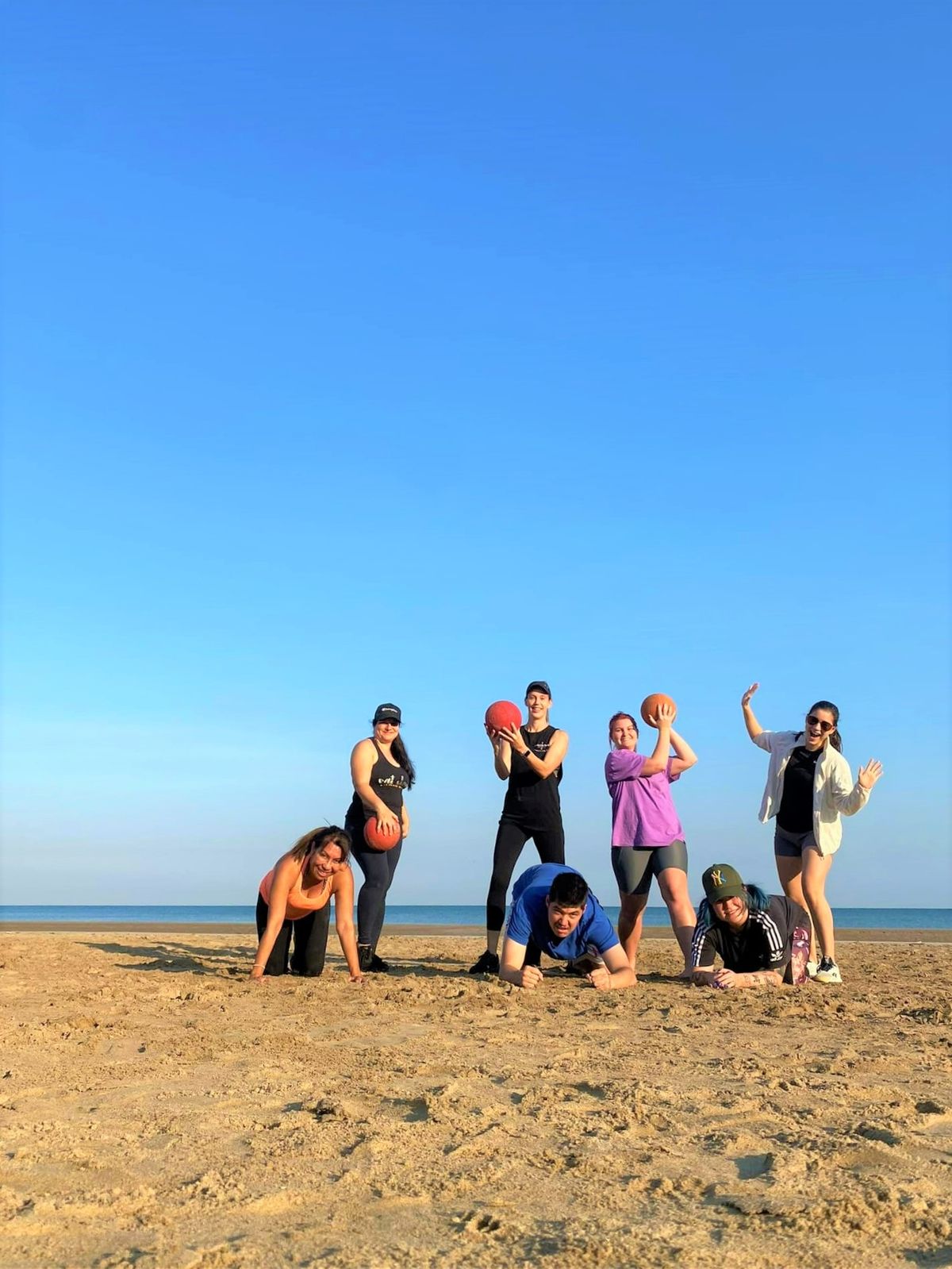 Lilia's Beach Bootcampers - Dry Season Weekly Activity