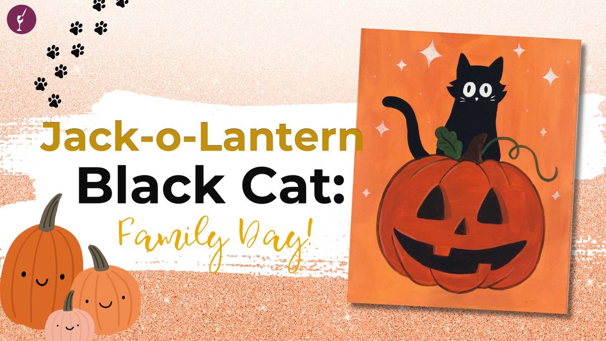 Jack-o-Lantern Black Cat: Family Day!