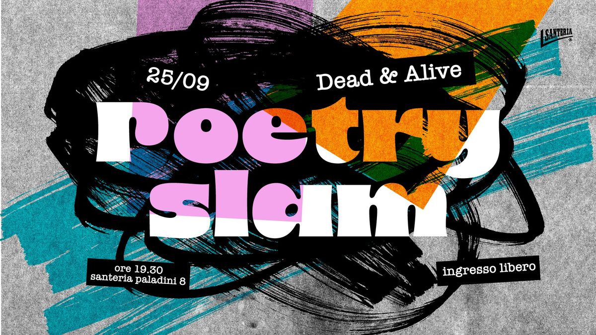 DEAD & ALIVE Poetry Slam #1