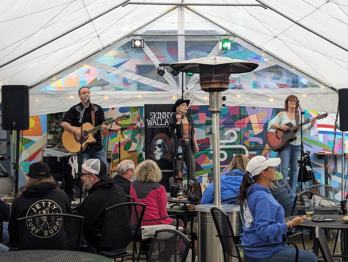 Skinnier Wallace Acoustic Trio at Backyard Grill