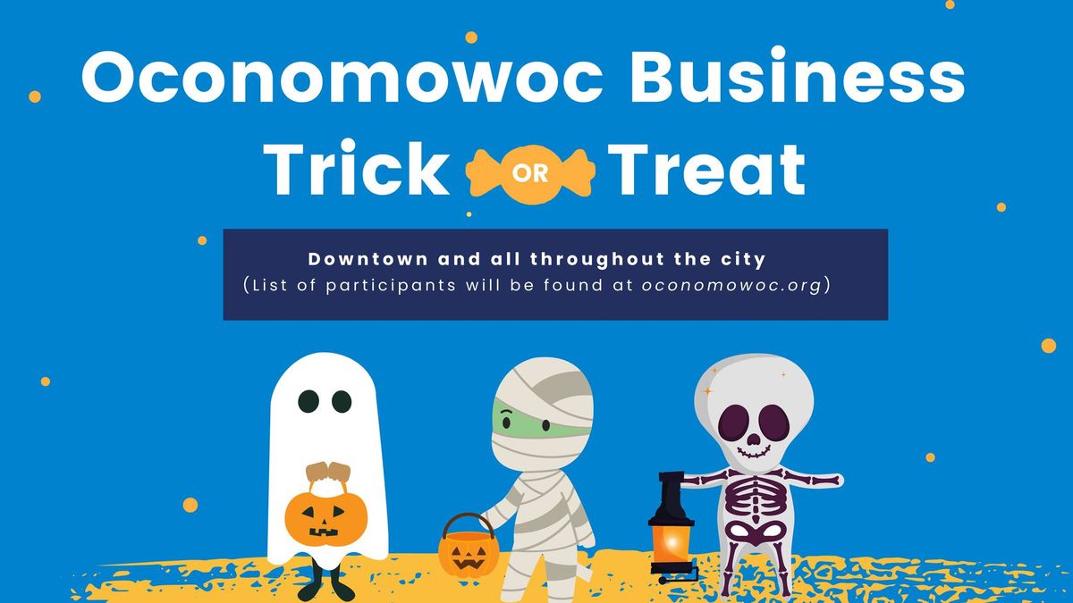 Oconomowoc Business Trick or Treat